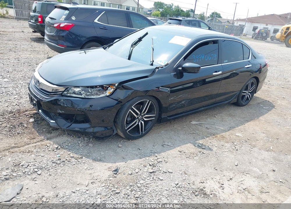 2016 HONDA ACCORD SPORT VIN: 1HGCR2F51GA237796