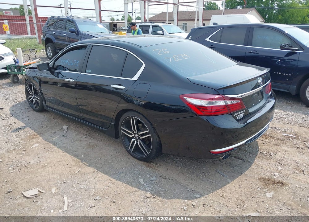2016 HONDA ACCORD SPORT VIN: 1HGCR2F51GA237796