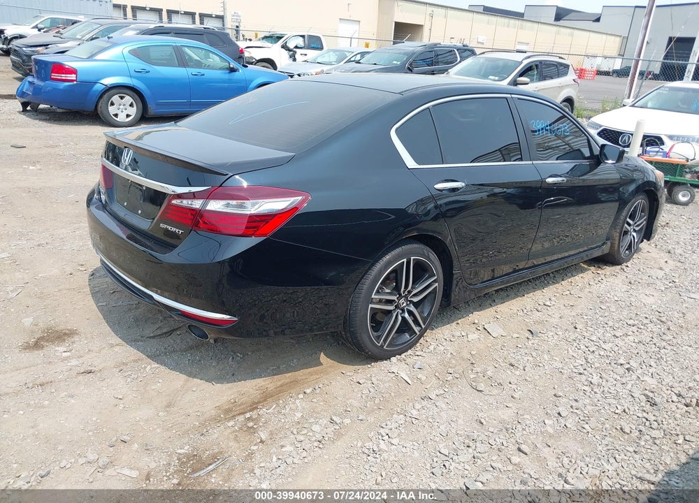 2016 HONDA ACCORD SPORT VIN: 1HGCR2F51GA237796