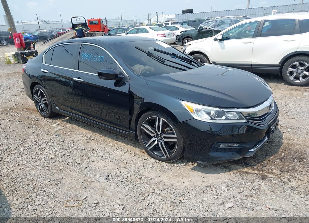 2016 HONDA ACCORD SPORT VIN: 1HGCR2F51GA237796