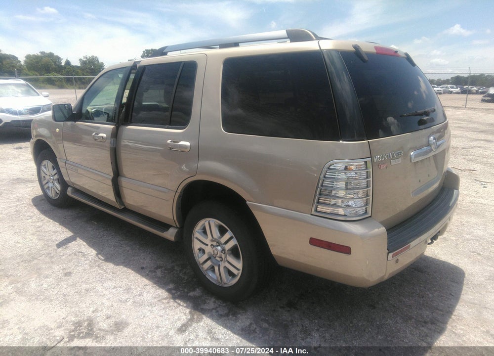 2007 MERCURY MOUNTAINEER PREMIER VIN: 4M2EU38E37UJ02918