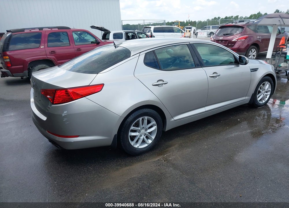 2013 KIA OPTIMA LX VIN: KNAGM4A78D5362704