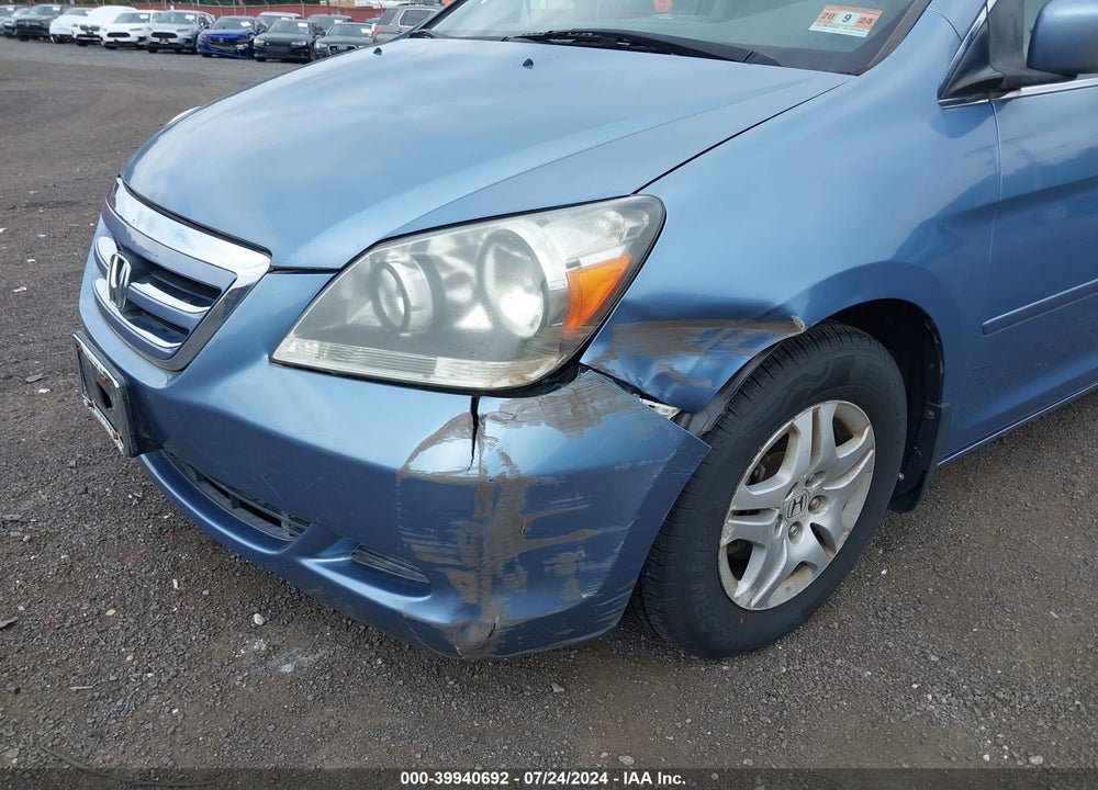 2007 HONDA ODYSSEY EX-L VIN: 5FNRL38677B108944