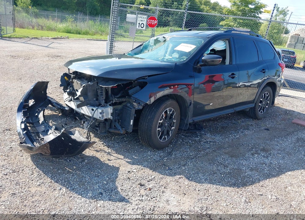 2019 NISSAN PATHFINDER SV VIN: 5N1DR2MM5KC647376