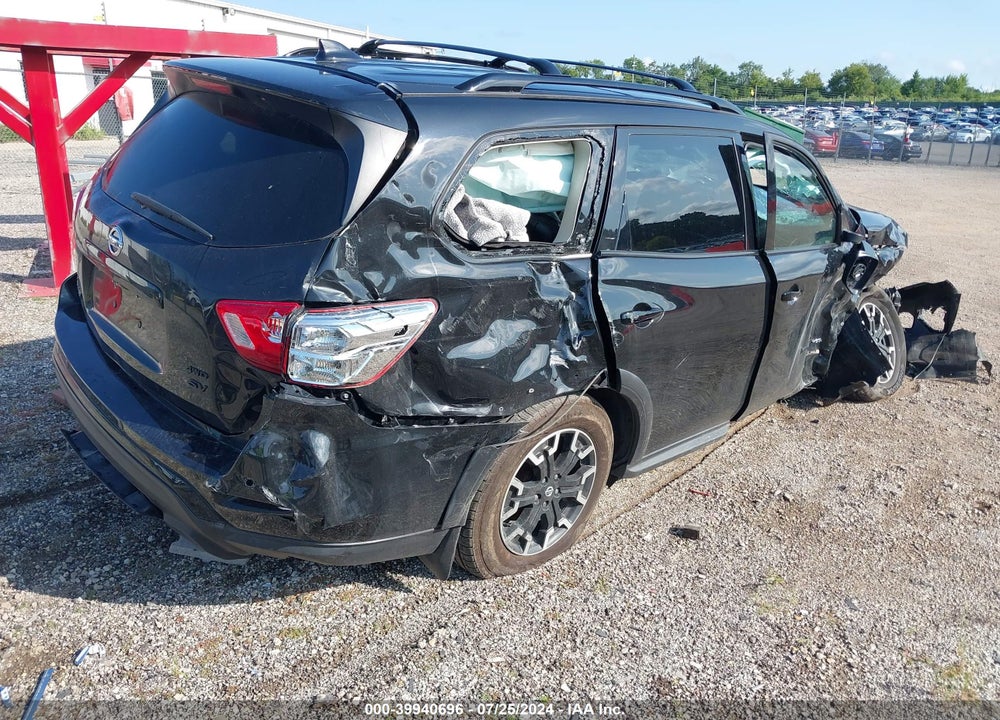 2019 NISSAN PATHFINDER SV VIN: 5N1DR2MM5KC647376