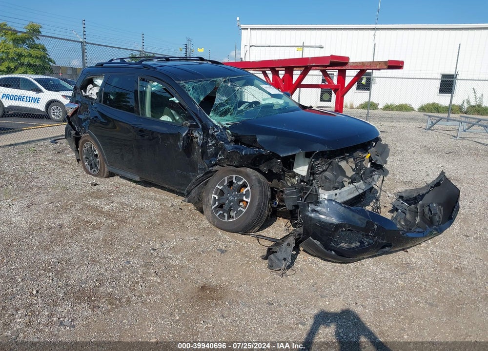 2019 NISSAN PATHFINDER SV VIN: 5N1DR2MM5KC647376