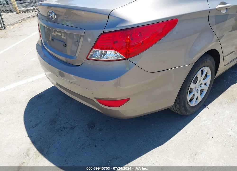 2014 HYUNDAI ACCENT GLS VIN: KMHCT4AE9EU627555