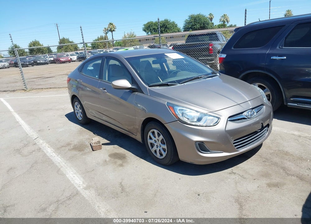 2014 HYUNDAI ACCENT GLS VIN: KMHCT4AE9EU627555