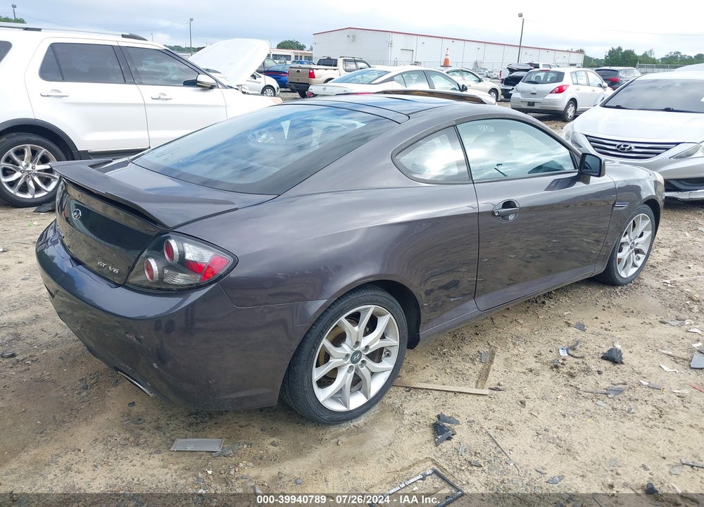 2008 HYUNDAI TIBURON GT/GT LIMITED/SE VIN: KMHHN66F48U278662
