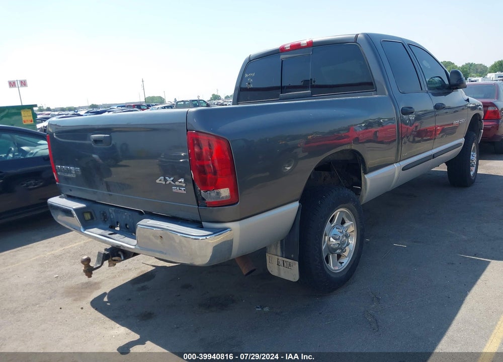 2003 DODGE RAM 2500 SLT/LARAMIE/ST VIN: 3D7KU28D53G732808