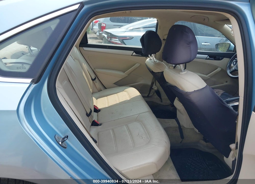 2012 VOLKSWAGEN PASSAT 2.5L SE VIN: 1VWBP7A39CC033455