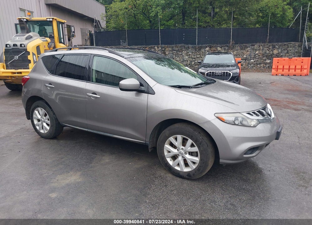 2012 NISSAN MURANO SL VIN: JN8AZ1MW6CW201129