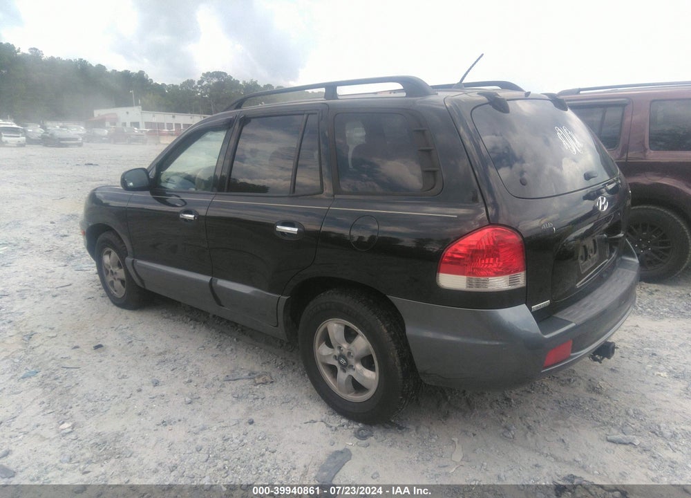 2006 HYUNDAI SANTA FE GLS/LIMITED VIN: KM8SC13E86U070906