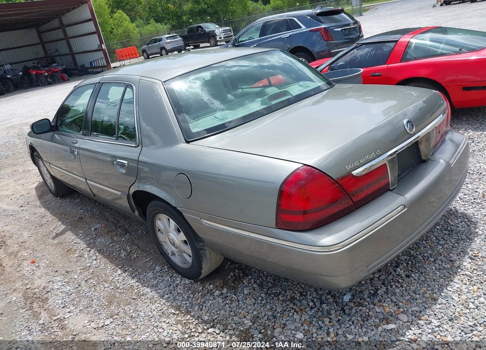 2003 MERCURY GRAND MARQUIS LS PREMIUM/LS ULTIMATE VIN: 2MEFM75W03X641478