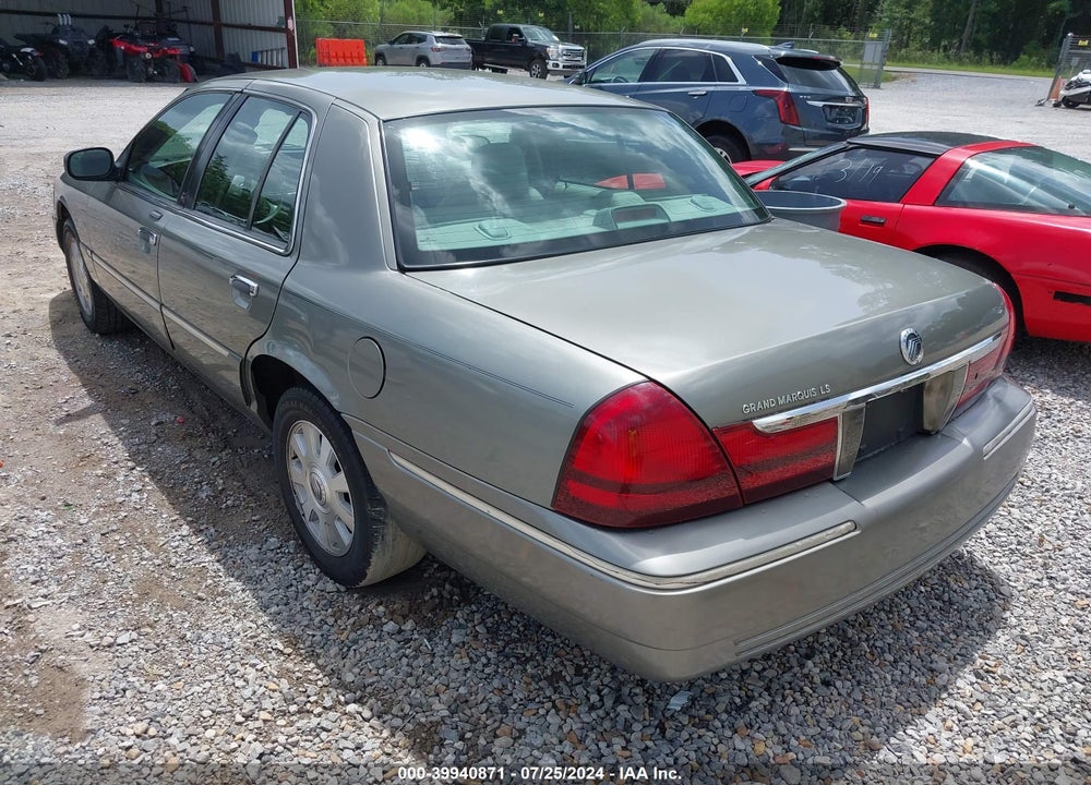 2003 MERCURY GRAND MARQUIS LS PREMIUM/LS ULTIMATE VIN: 2MEFM75W03X641478