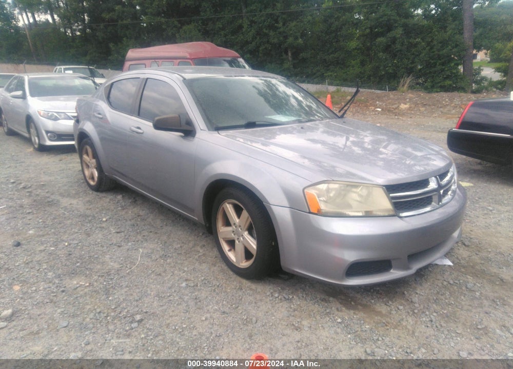 2013 DODGE AVENGER SE VIN: 1C3CDZABXDN536893