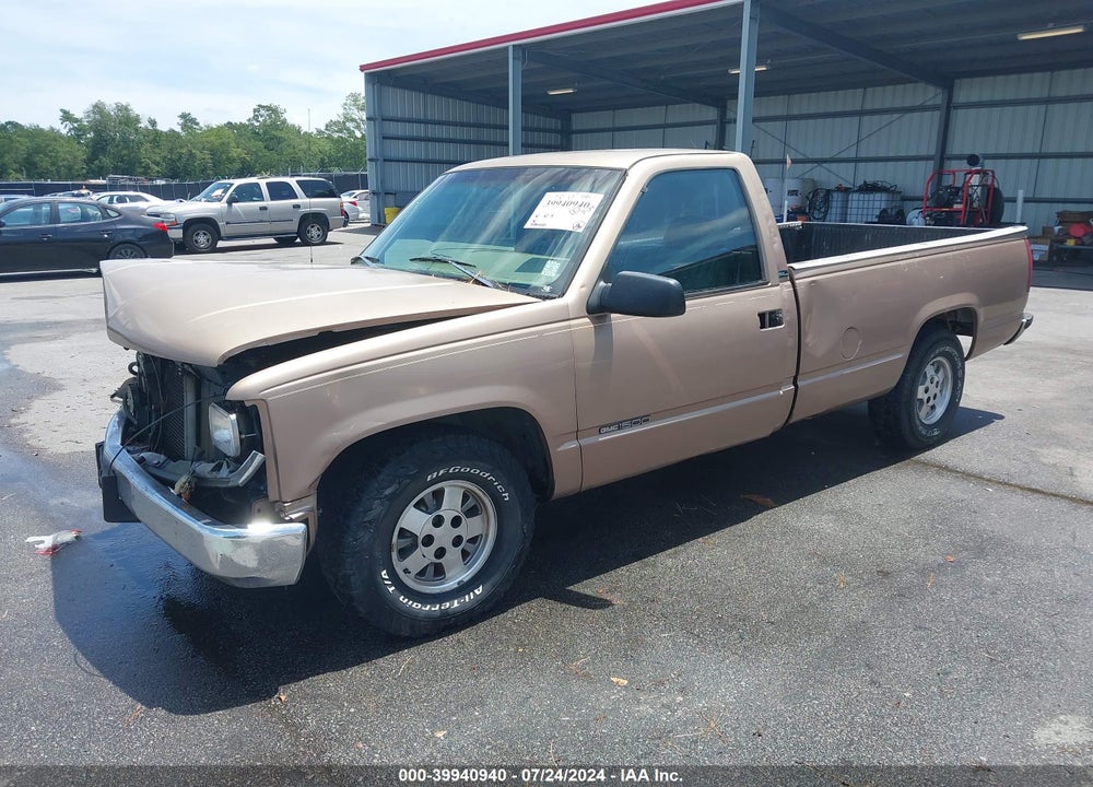1996 GMC SIERRA C1500 VIN: 1GTEC14W8TZ520609