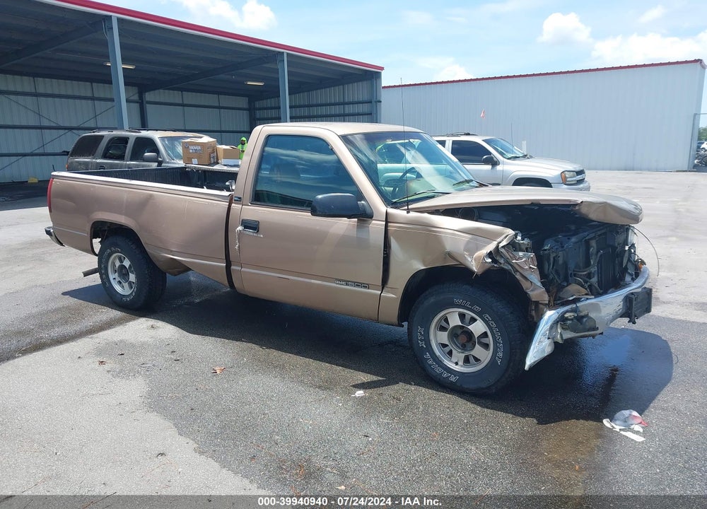 1996 GMC SIERRA C1500 VIN: 1GTEC14W8TZ520609