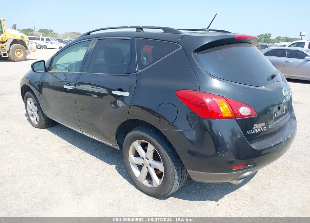 2010 NISSAN MURANO SL VIN: JN8AZ1MU1AW007782