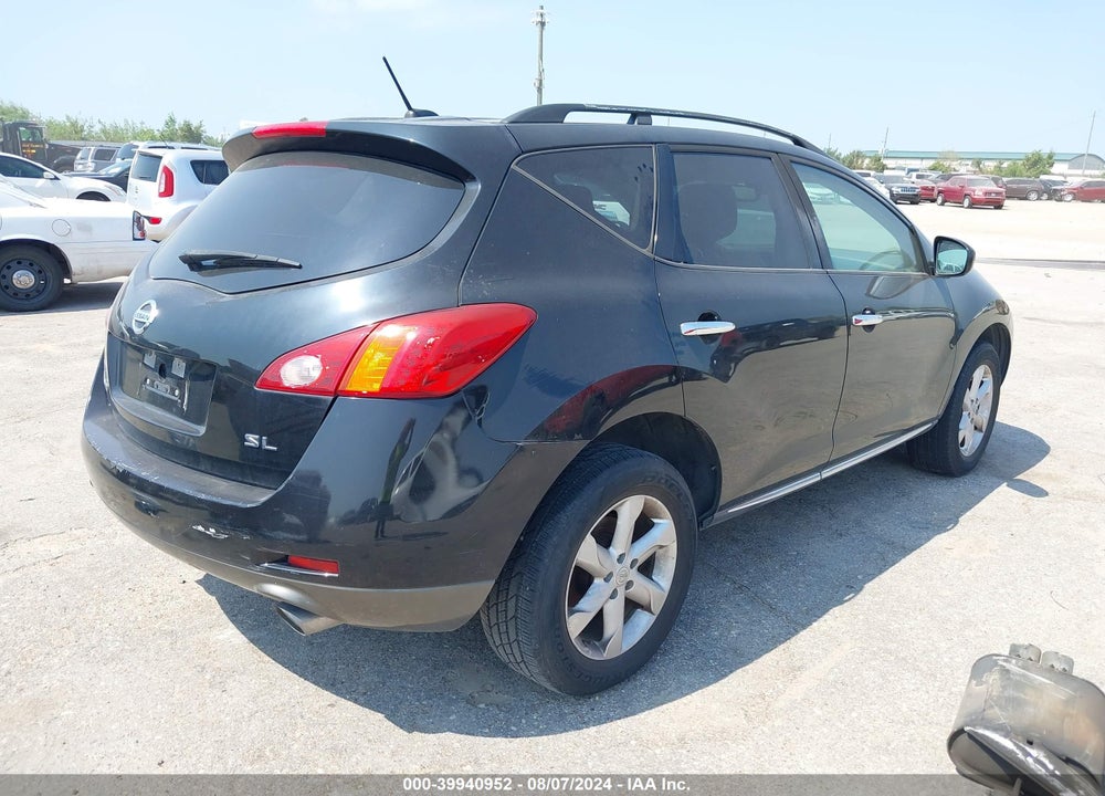2010 NISSAN MURANO SL VIN: JN8AZ1MU1AW007782