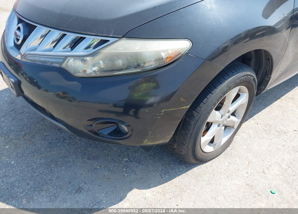 2010 NISSAN MURANO SL VIN: JN8AZ1MU1AW007782