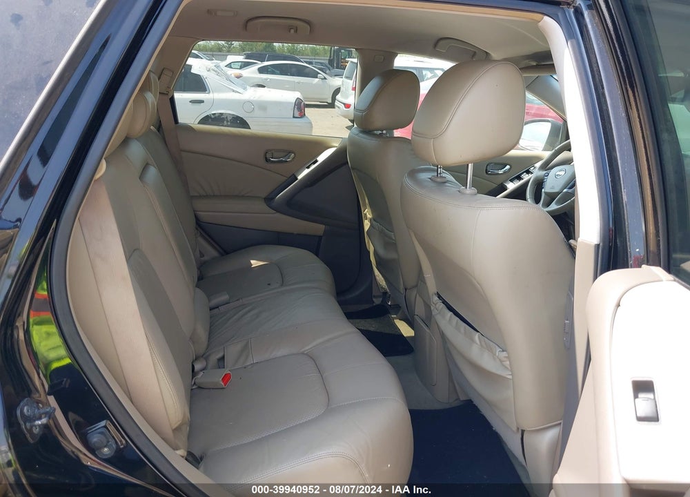 2010 NISSAN MURANO SL VIN: JN8AZ1MU1AW007782