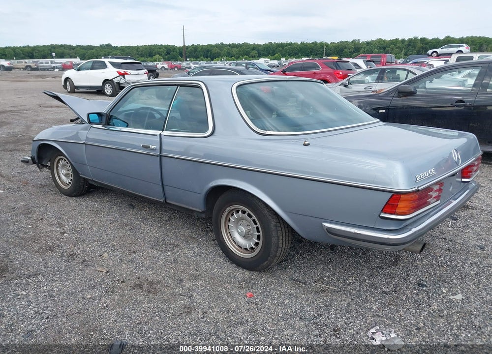 1985 MERCEDES-BENZ 280 VIN: WDB1230531A201097