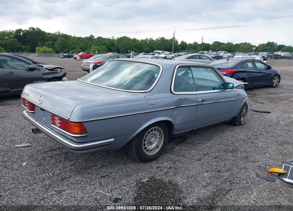 1985 MERCEDES-BENZ 280 VIN: WDB1230531A201097