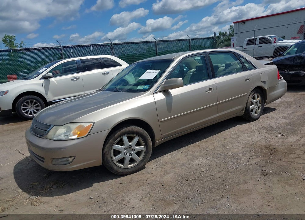 2000 TOYOTA AVALON XLS VIN: 4T1BF28B5YU007969