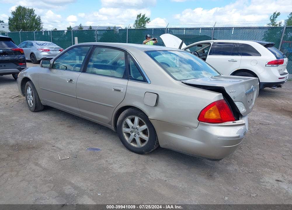 2000 TOYOTA AVALON XLS VIN: 4T1BF28B5YU007969