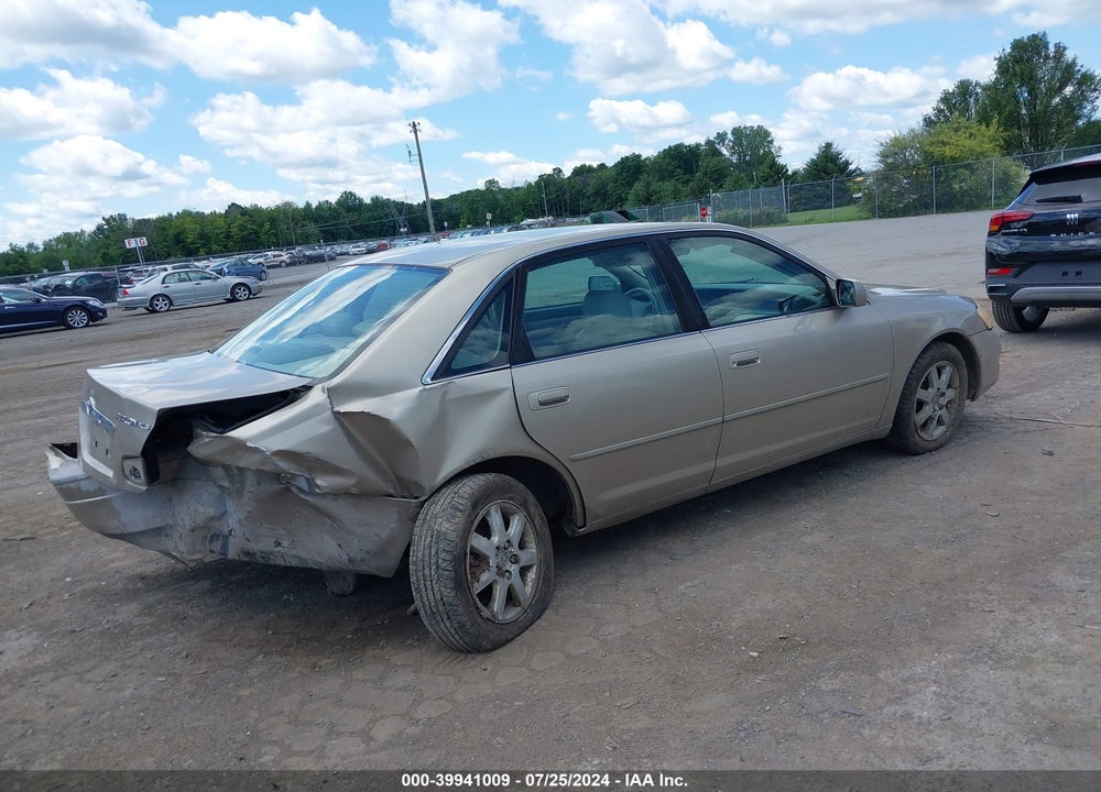 2000 TOYOTA AVALON XLS VIN: 4T1BF28B5YU007969