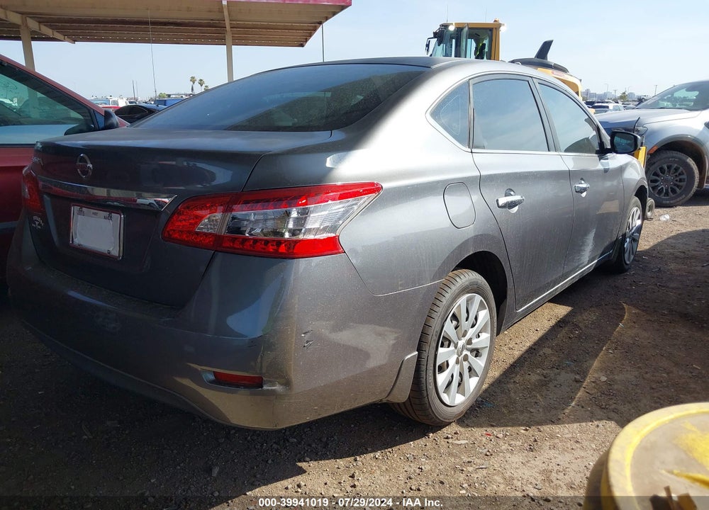2015 NISSAN SENTRA S VIN: 3N1AB7AP3FY361470