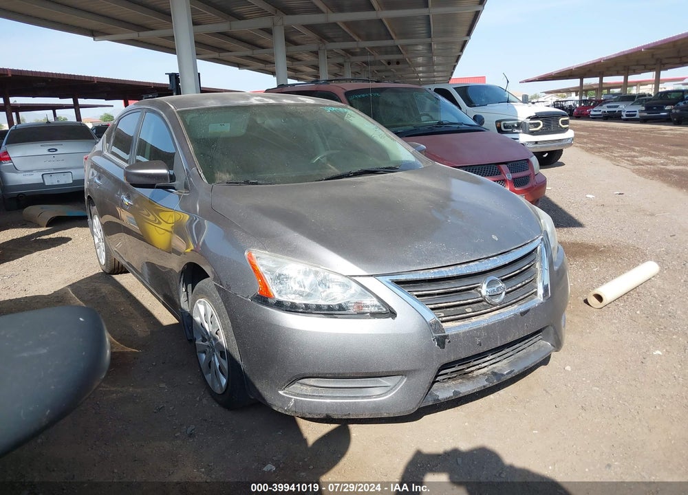 2015 NISSAN SENTRA S VIN: 3N1AB7AP3FY361470