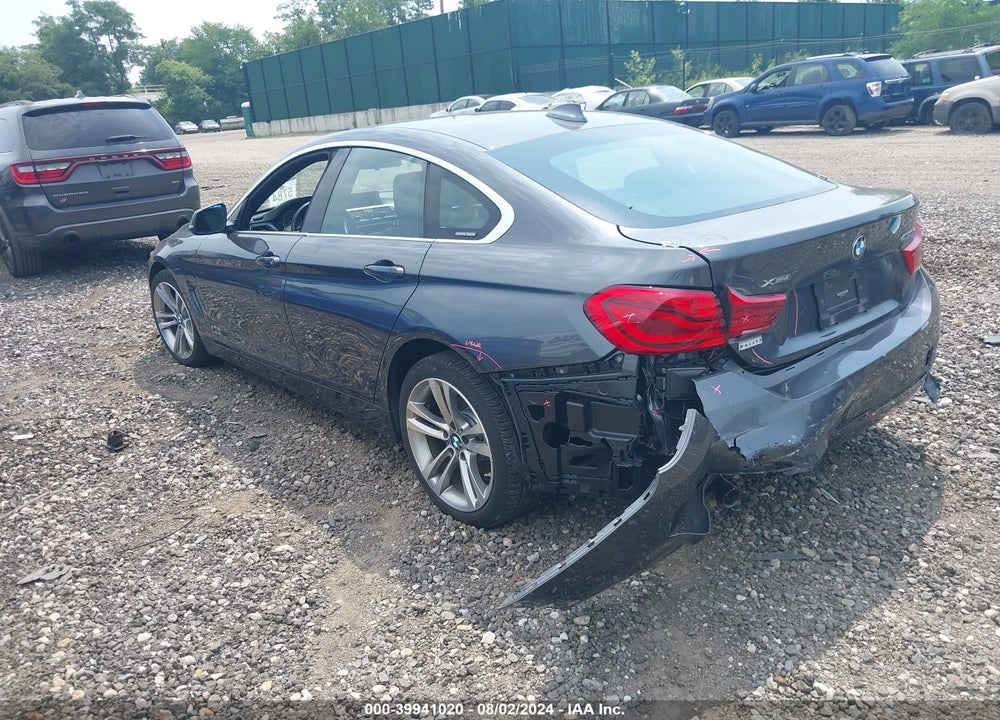 2019 BMW 430I GRAN COUPE XDRIVE VIN: WBA4J3C53KBL10414