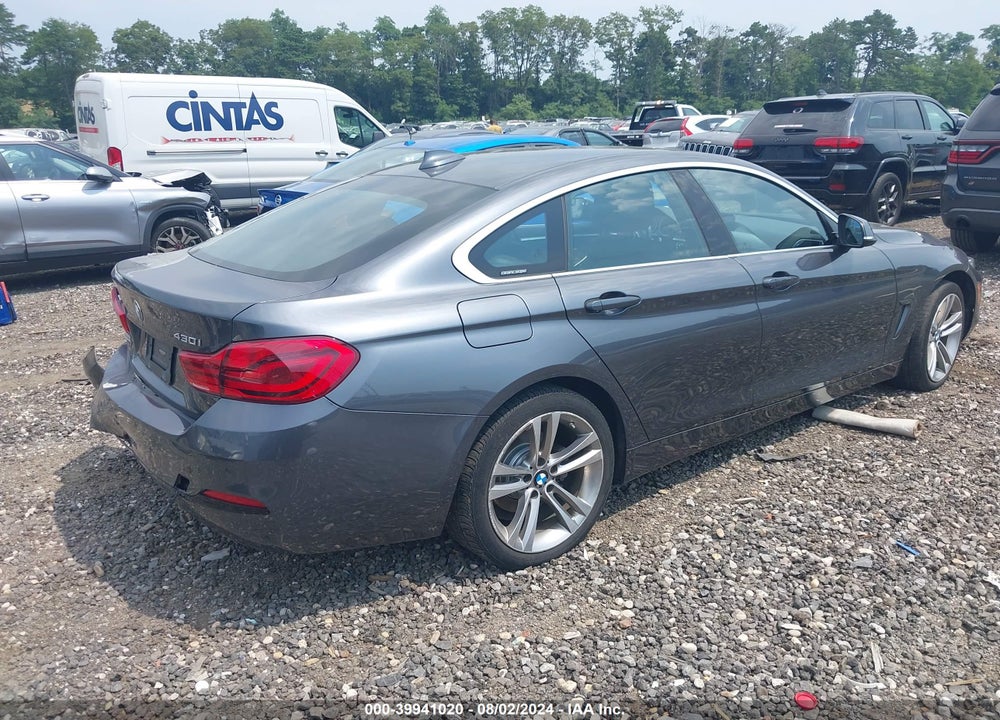2019 BMW 430I GRAN COUPE XDRIVE VIN: WBA4J3C53KBL10414