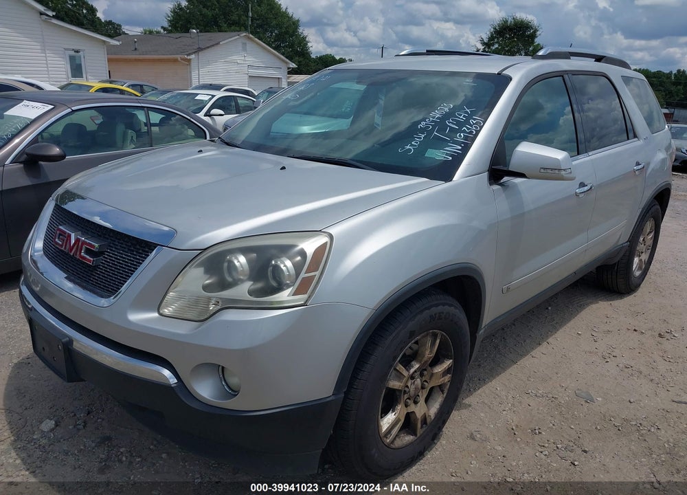 2009 GMC ACADIA SLT-1 VIN: 1GKER23D89J193631