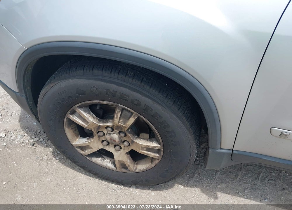 2009 GMC ACADIA SLT-1 VIN: 1GKER23D89J193631