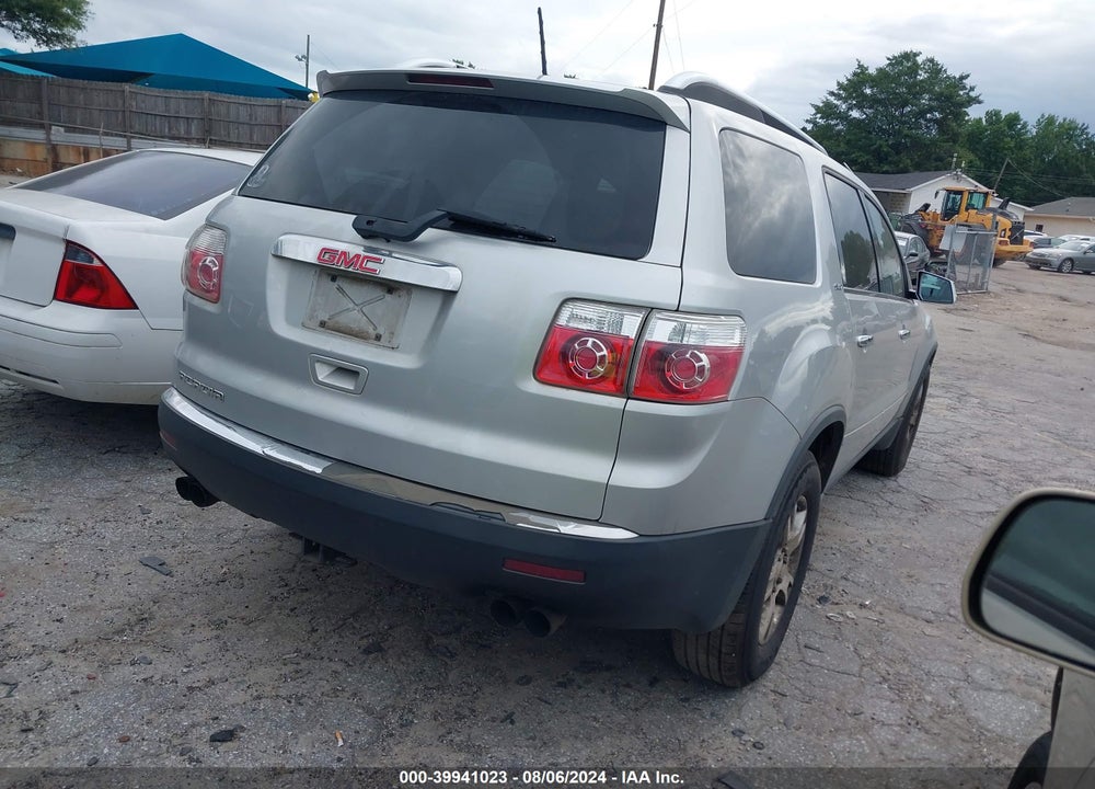 2009 GMC ACADIA SLT-1 VIN: 1GKER23D89J193631