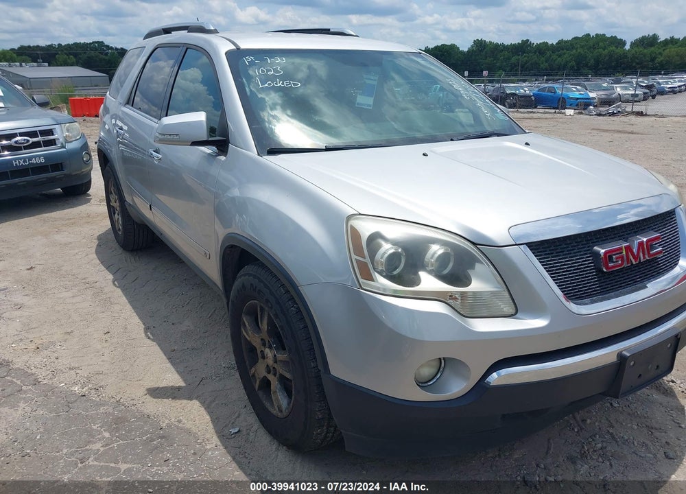 2009 GMC ACADIA SLT-1 VIN: 1GKER23D89J193631