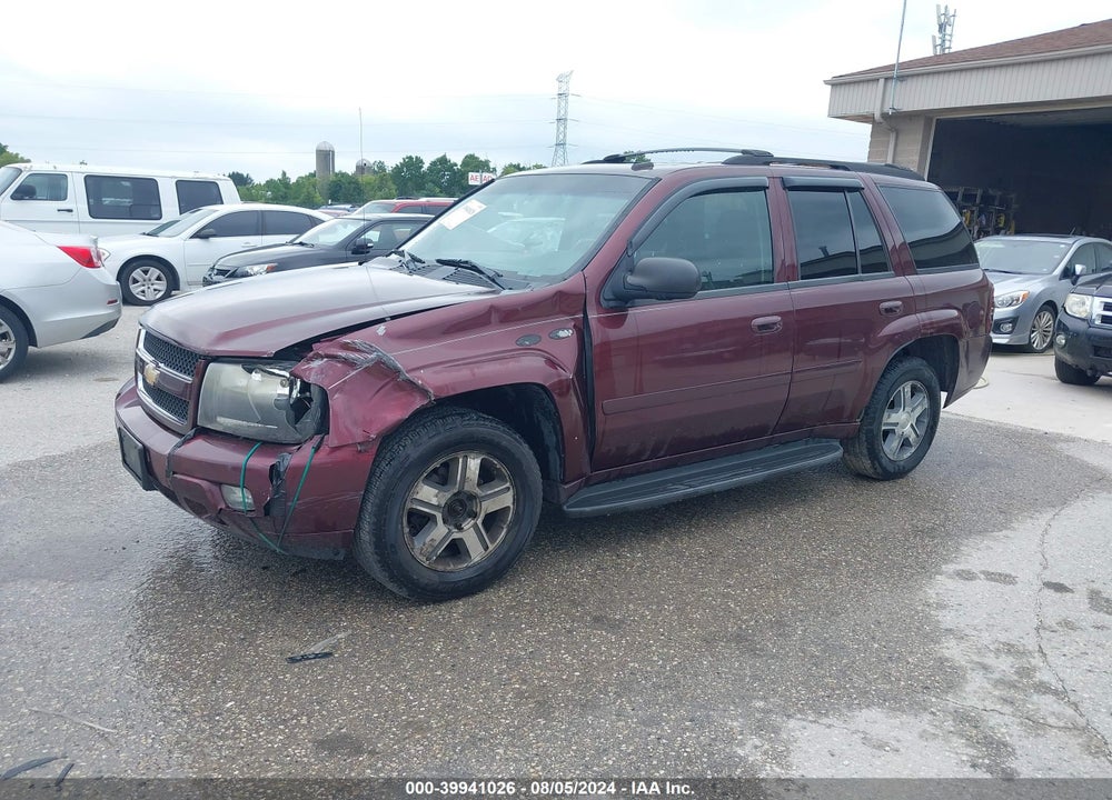 2006 CHEVROLET TRAILBLAZER LT VIN: 1GNDT13S862141656