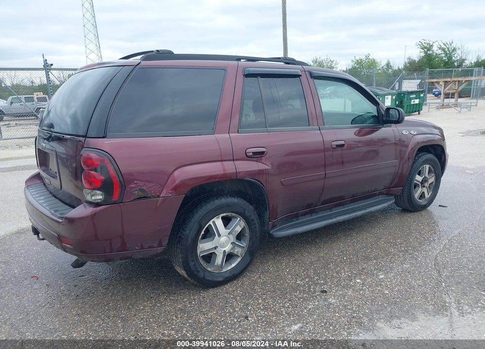 2006 CHEVROLET TRAILBLAZER LT VIN: 1GNDT13S862141656