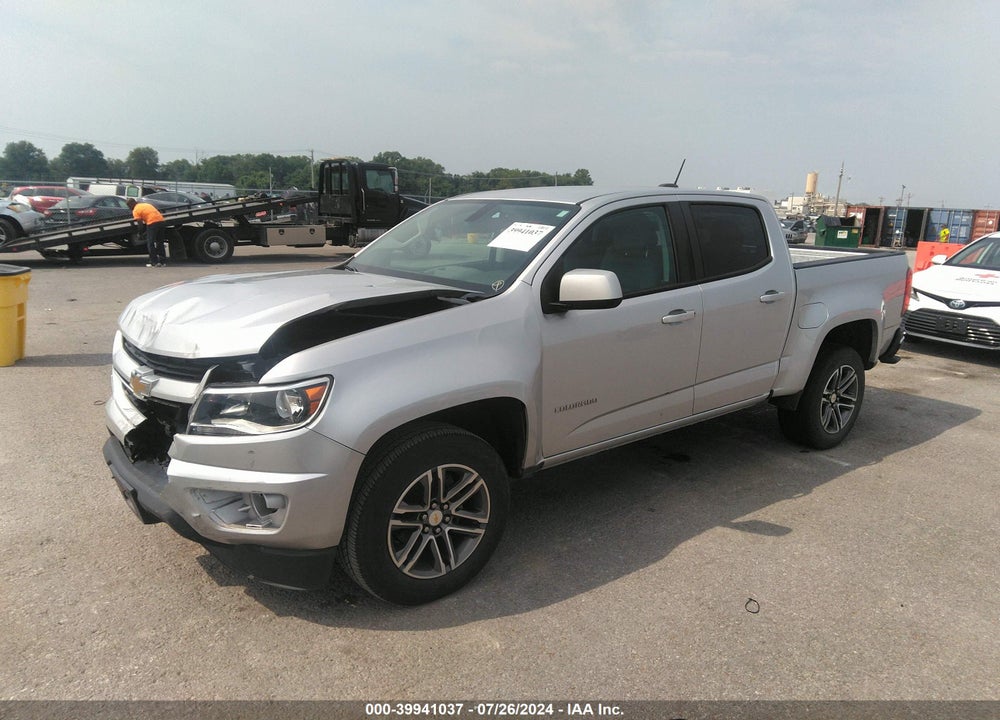 2020 CHEVROLET COLORADO 2WD SHORT BOX WT VIN: 1GCGSBEN4L1122867