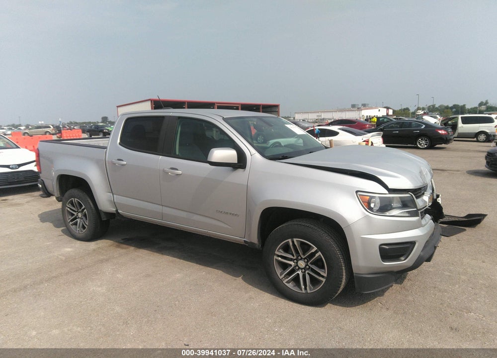 2020 CHEVROLET COLORADO 2WD SHORT BOX WT VIN: 1GCGSBEN4L1122867