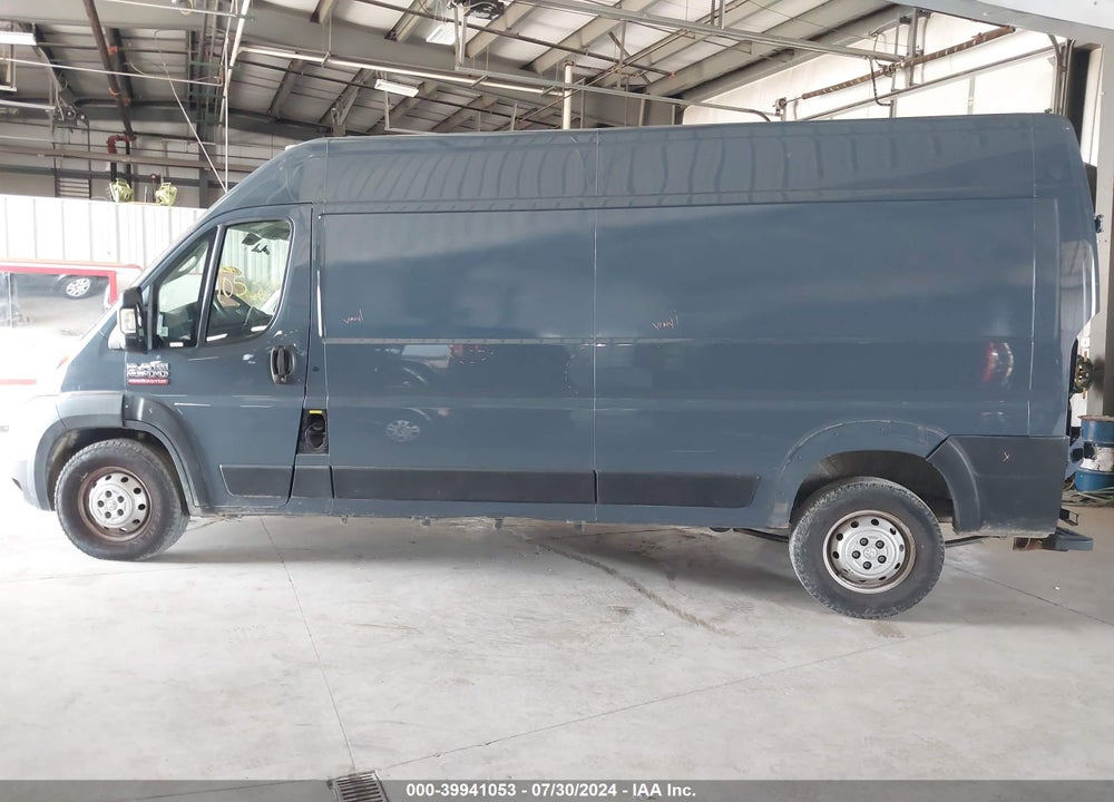 2019 RAM PROMASTER 2500 HIGH ROOF 159 WB VIN: 3C6TRVDG1KE520751