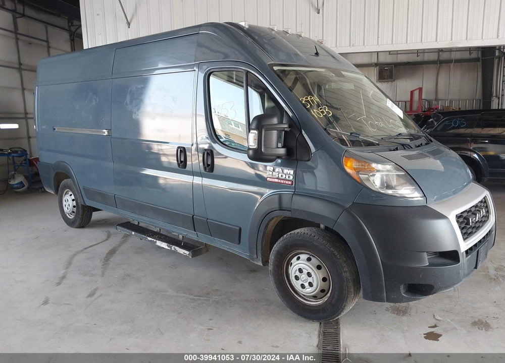 2019 RAM PROMASTER 2500 HIGH ROOF 159 WB VIN: 3C6TRVDG1KE520751