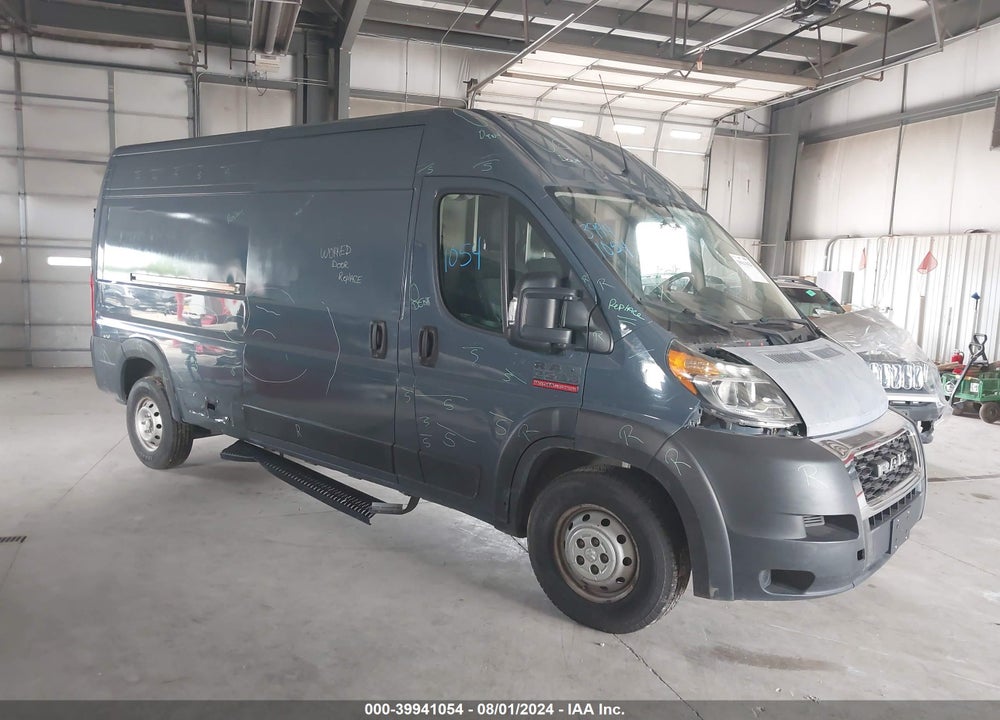 2019 RAM PROMASTER 2500 HIGH ROOF 159 WB VIN: 3C6TRVDG8KE517099