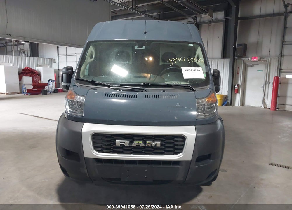 2019 RAM PROMASTER 2500 HIGH ROOF 159 WB VIN: 3C6TRVDG2KE516885