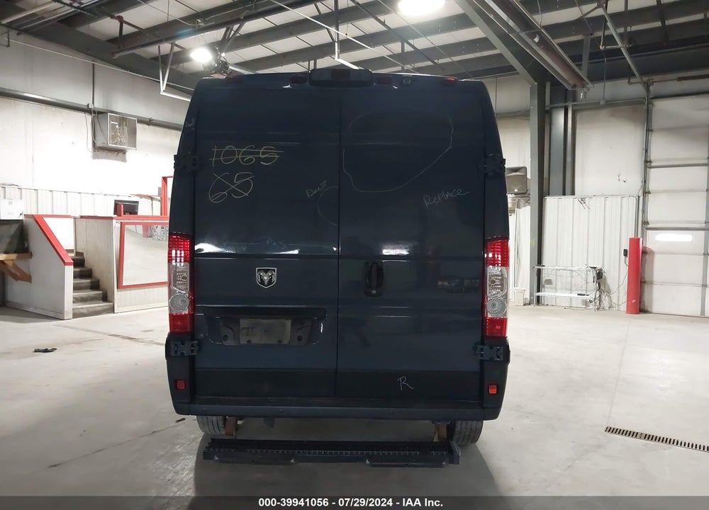 2019 RAM PROMASTER 2500 HIGH ROOF 159 WB VIN: 3C6TRVDG2KE516885