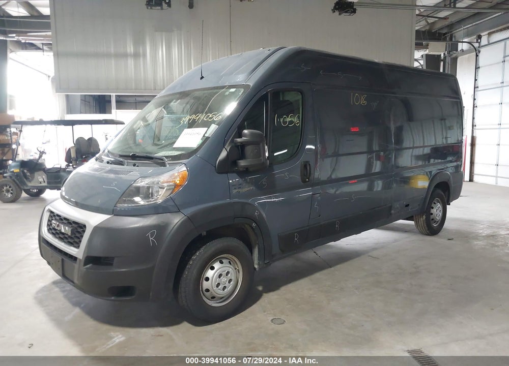 2019 RAM PROMASTER 2500 HIGH ROOF 159 WB VIN: 3C6TRVDG2KE516885
