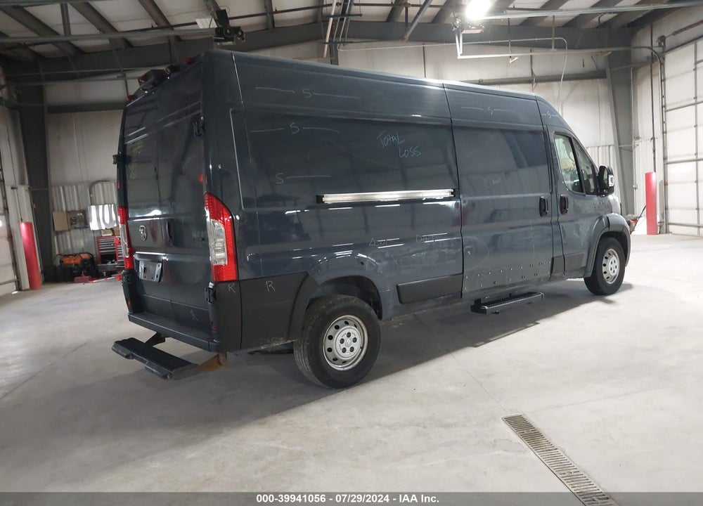 2019 RAM PROMASTER 2500 HIGH ROOF 159 WB VIN: 3C6TRVDG2KE516885
